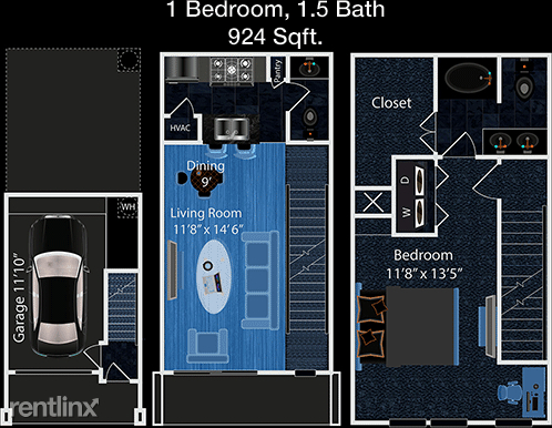 1 Bedroom, Memorial Ridge Townhome Apts Rental in Houston for $1,648 - Photo 1