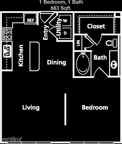 1 Bedroom, Washington Avenue - Memorial Park Rental in Houston for $1,050 - Photo 1