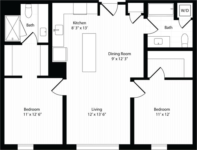 2 Bedrooms, Harrison Lenox Rental in Boston, MA for $4,055 - Photo 1