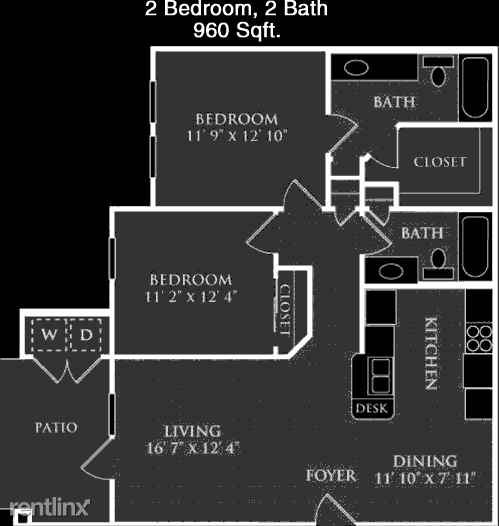 2 Bedrooms, Converse Rental in San Antonio, TX for $1,260 - Photo 1