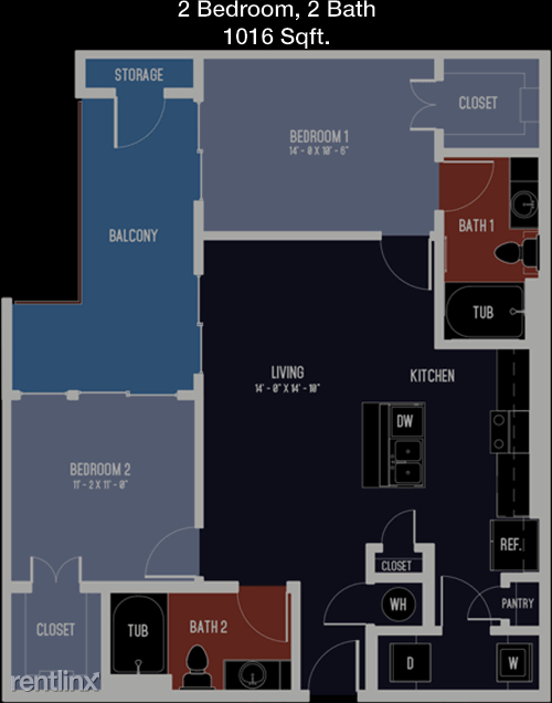 2 Bedrooms, Bouldin Creek Rental in Austin-Round Rock Metro Area, TX for $2,326 - Photo 1