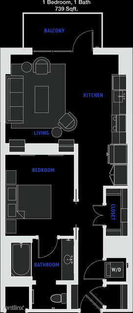 1 Bedroom, Deep Ellum Rental in Dallas for $1,478 - Photo 1