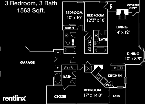 3 Bedrooms, Indian Creek Rental in Denton-Lewisville, TX for $2,002 - Photo 1