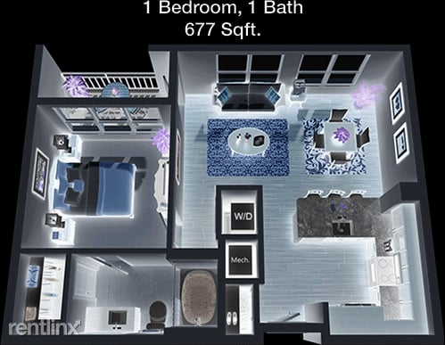 1 Bedroom, Oak Lawn Rental in Dallas for $1,320 - Photo 1