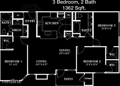 3 Bedrooms, Rosenberg-Richmond Rental in Houston for $1,752 - Photo 1