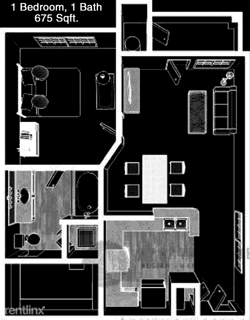 1 Bedroom, Lake Vargo Townhome Rental in Houston for $1,138 - Photo 1