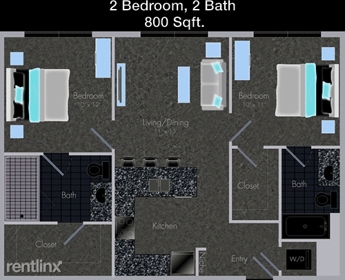 2 Bedrooms, Midtown Rental in Houston for $1,825 - Photo 1