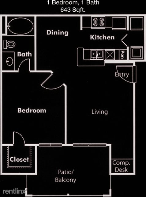 1 Bedroom, Kingwood Rental in Houston for $1,052 - Photo 1