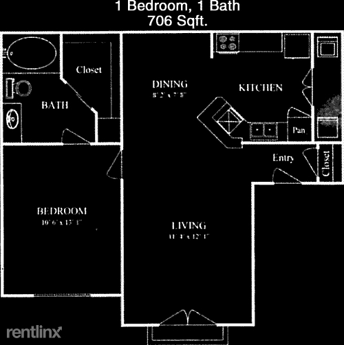 1 Bedroom, Southeast Montgomery Rental in Houston for $1,008 - Photo 1