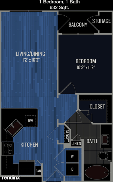 1 Bedroom, Energy Corridor Rental in Houston for $1,063 - Photo 1