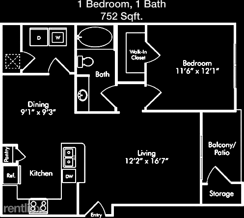 1 Bedroom, Grogan's Mill Rental in Houston for $1,069 - Photo 1