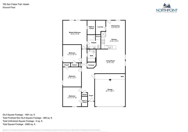 4 Bedrooms, Sendera Ranch East Rental in Denton-Lewisville, TX for $2,150 - Photo 1
