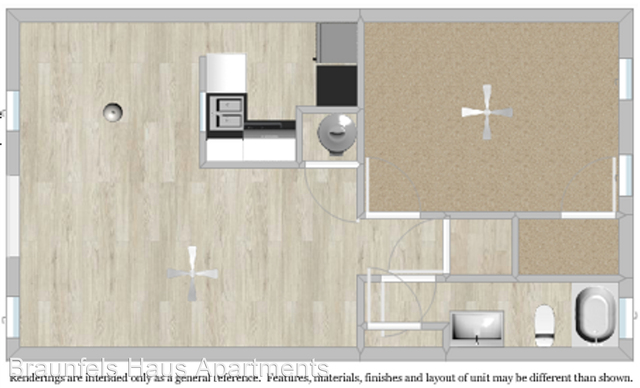 1 Bedroom, New Braunfels Rental in New Braunfels, TX for $1,099 - Photo 1