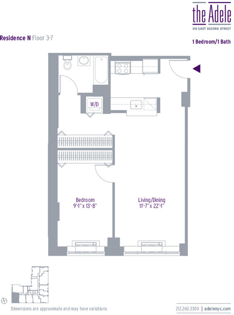 1 Bedroom, Alphabet City Rental in NYC for $4,800 - Photo 1