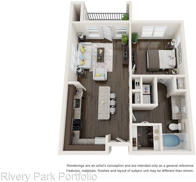 1 Bedroom, Round Rock-Georgetown Rental in Georgetown, TX for $1,460 - Photo 1