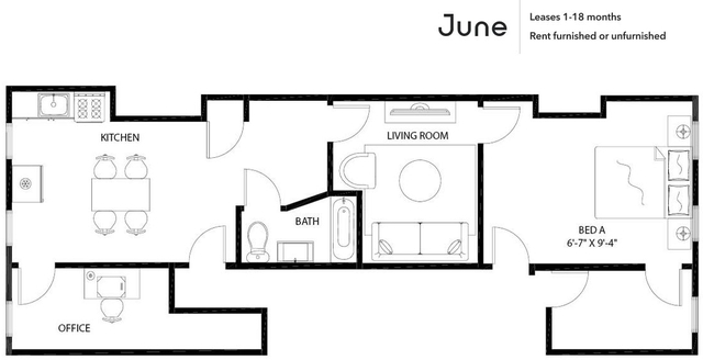 1 Bedroom, Bushwick Rental in NYC for $2,900 - Photo 1